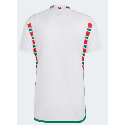 Maillot de foot Pays de Galles Extérieur Monde 2022 Manches Courte